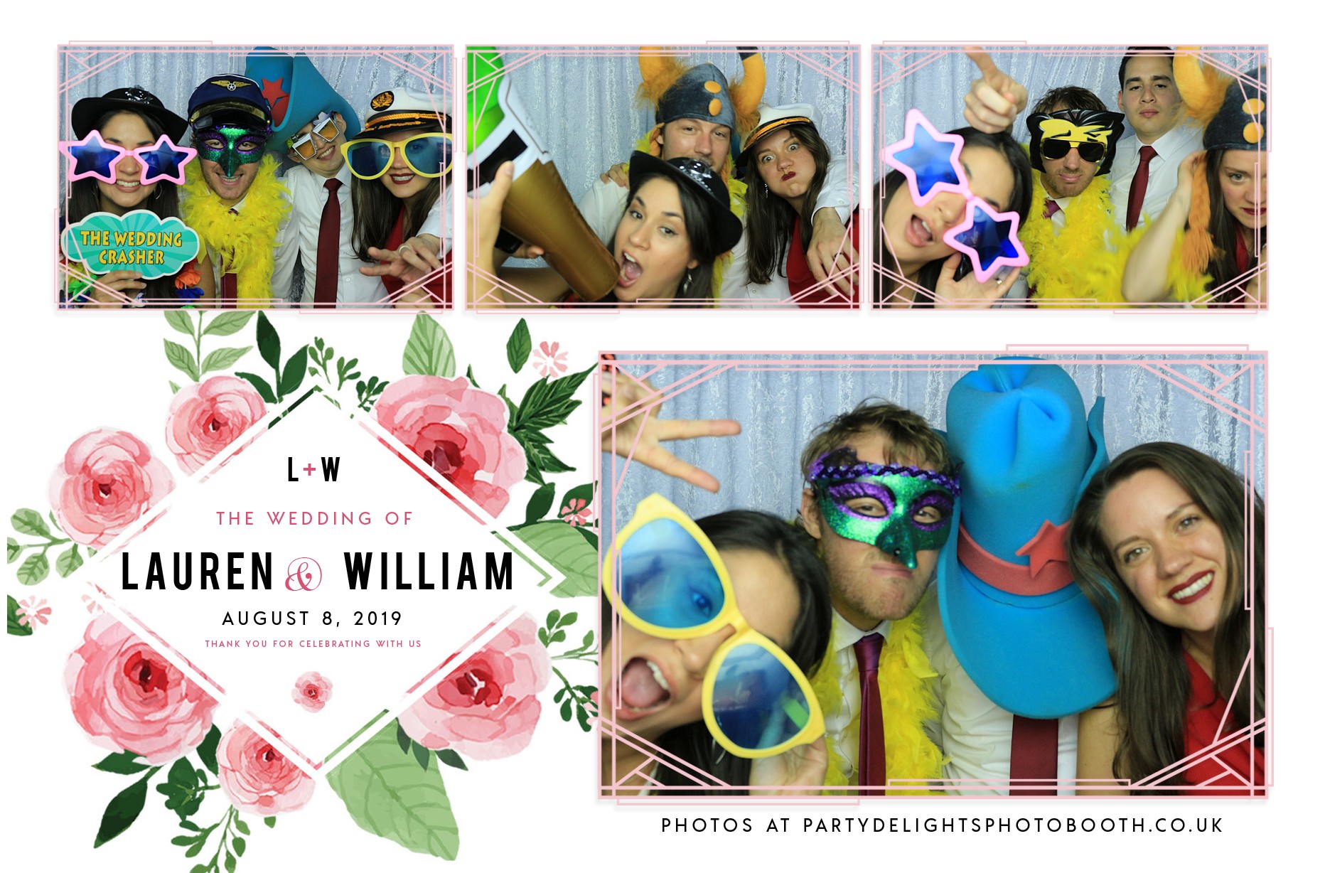 Lauren and Will’s Wedding - Prints | View more photos from the event at gallery.partydelightsphotobooth.co.uk/u/PartyDelightsPhotoBooth/Lauren-and-Will’s-Wedding-Prints